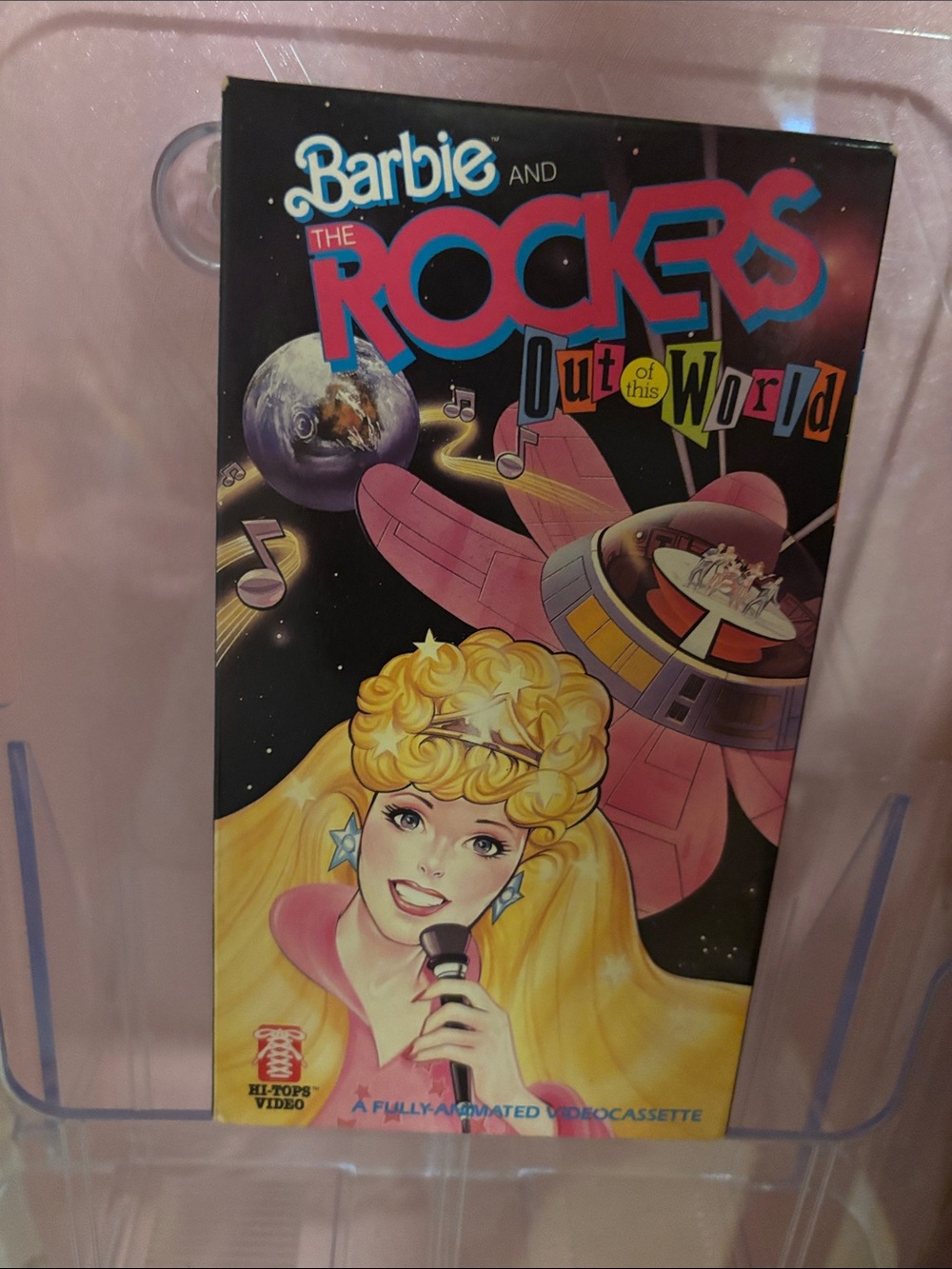 1980s Barbie and the Rockers!
,VHS tape box great shape
